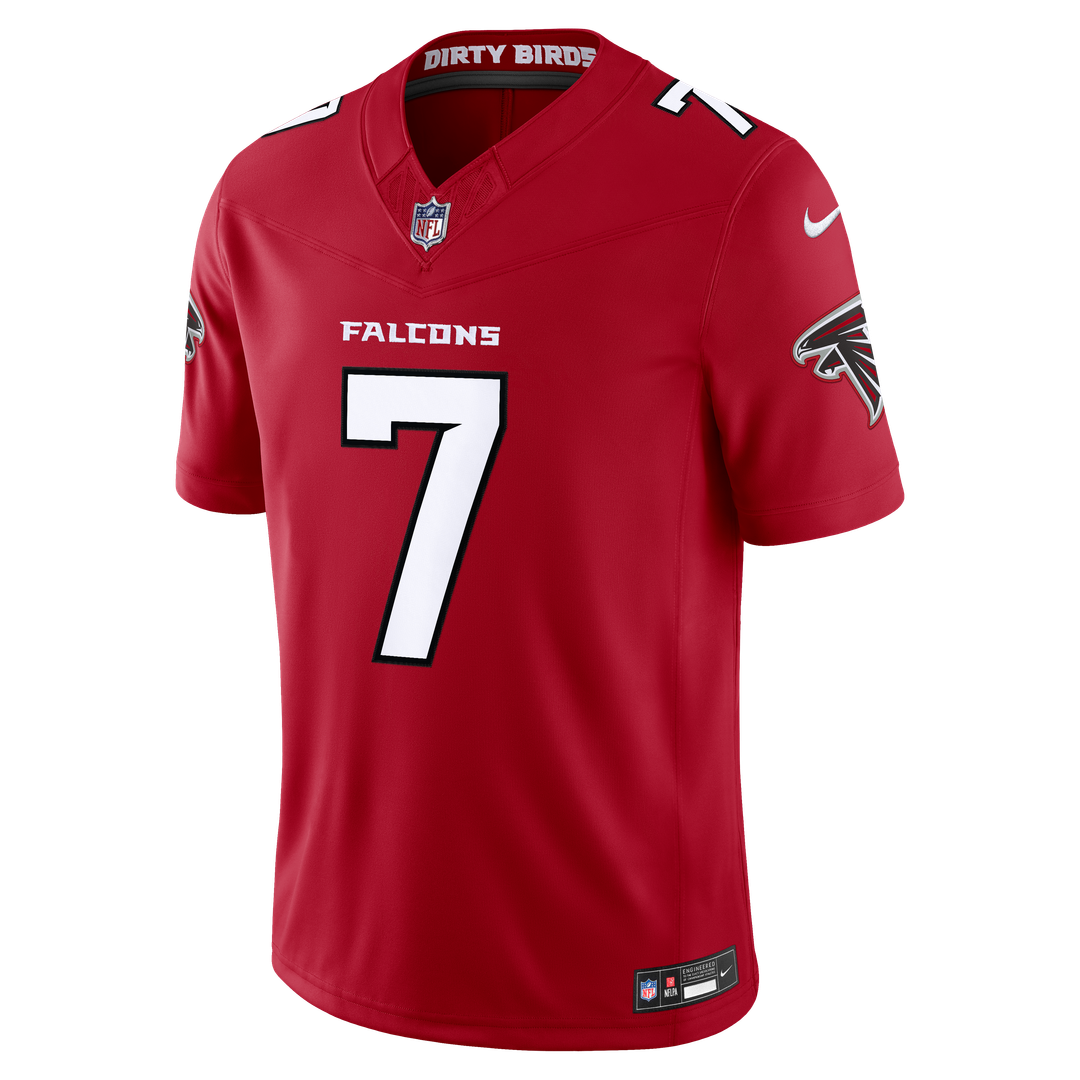 Atlanta Falcons Bijan Robinson Nike Black Alternate Throwback Vapor F.U.S.E. Stitched Limited Jersey product image 12,