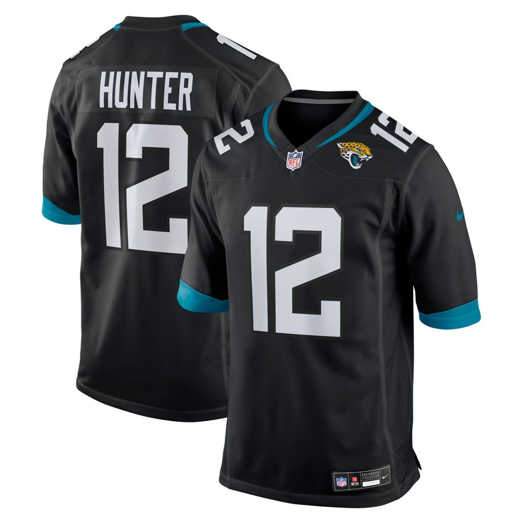 Jacksonville Jaguars Travis Hunter Nike Black Alternate Game Jersey product image 14, provided for visual reference and