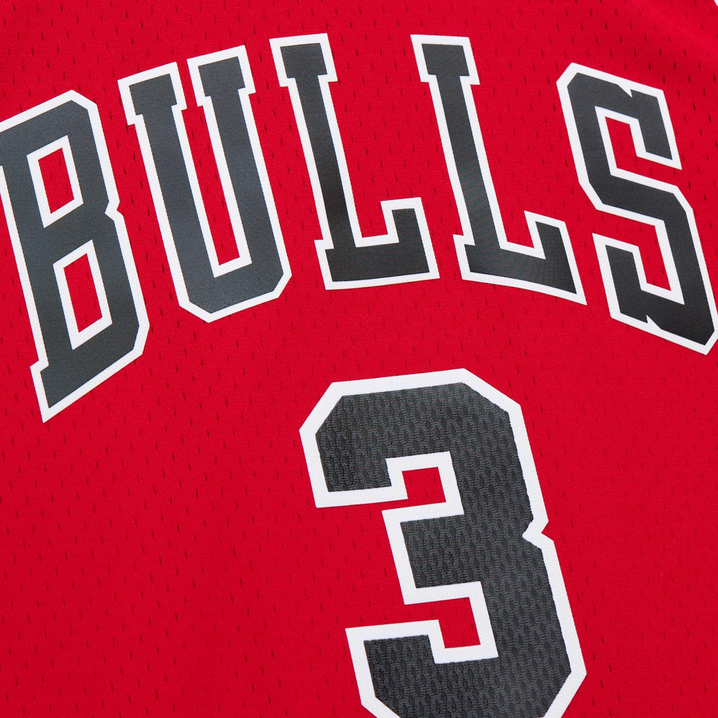 Chicago Bulls Mitchell & Ness Dark Jersey Dwyane Wade 2016 product image 4, provided for visual reference and product detail
