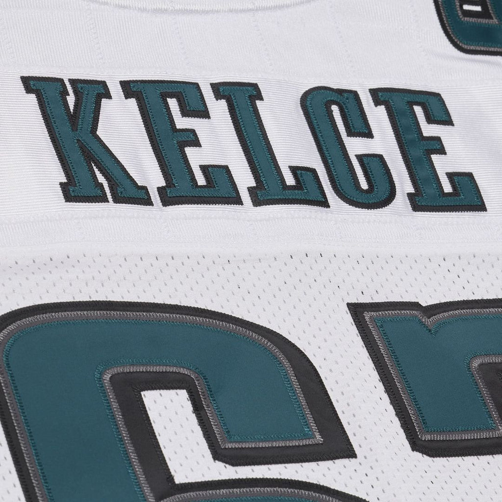 Philadelphia Eagles Jason Kelce Mitchell & Ness White 2011 Authentic Throwback Jersey product image 7, provided for visual