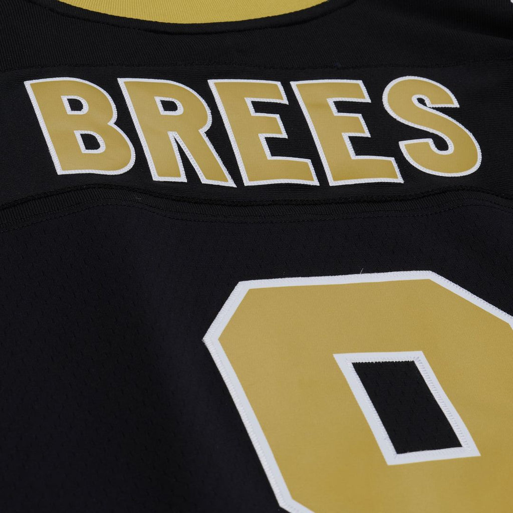New Orleans Saints Drew Brees Mitchell & Ness Black Big & Tall 2009 Legacy Retired Player Jersey product image 6, provided