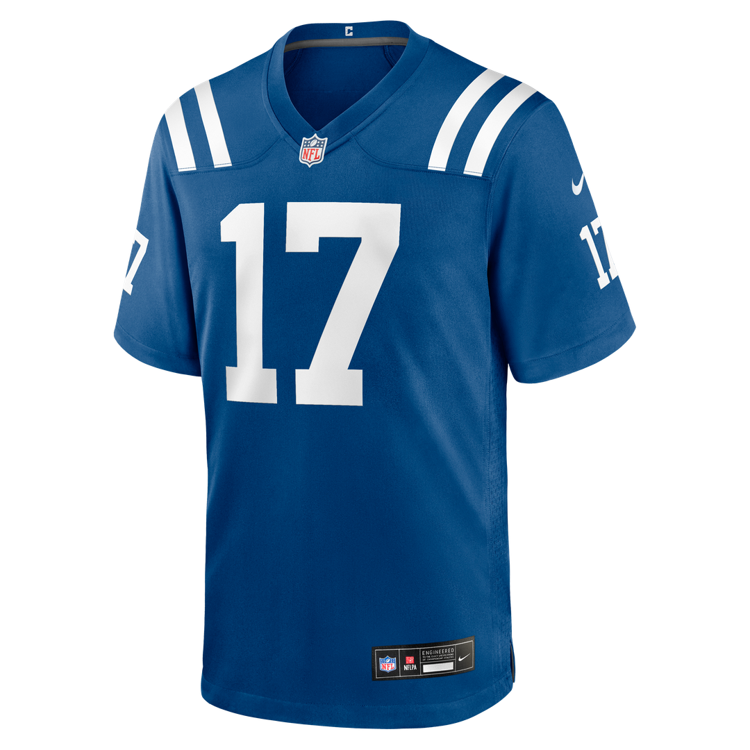 Indianapolis Colts Daniel Jones Nike Royal Team Game Jersey product image 2, provided for visual reference and product