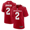Arizona Cardinals Will Johnson Nike Cardinal Team Game Jersey product image 1, provided for visual reference and product