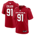 Arizona Cardinals L.J. Collier Nike Cardinal Team Game Jersey product image 1, provided for visual reference and product