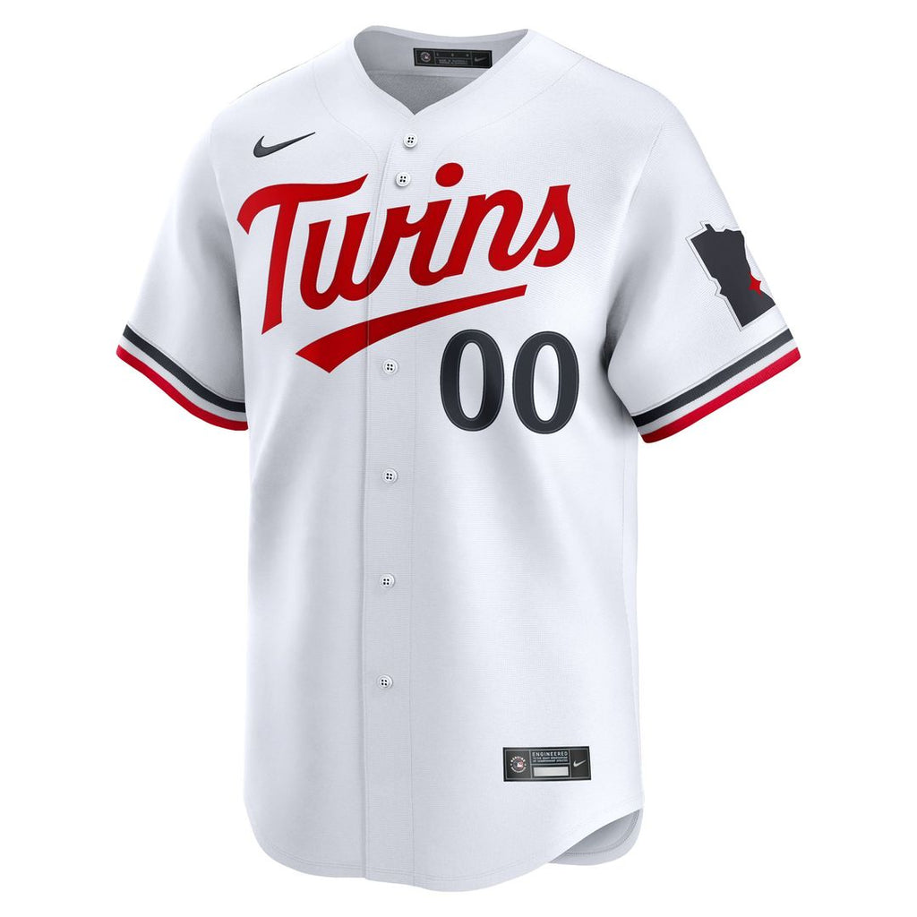 Minnesota Twins Nike White Home Limited Pick-A-Player Retired Roster Jersey product image 2, provided for visual reference