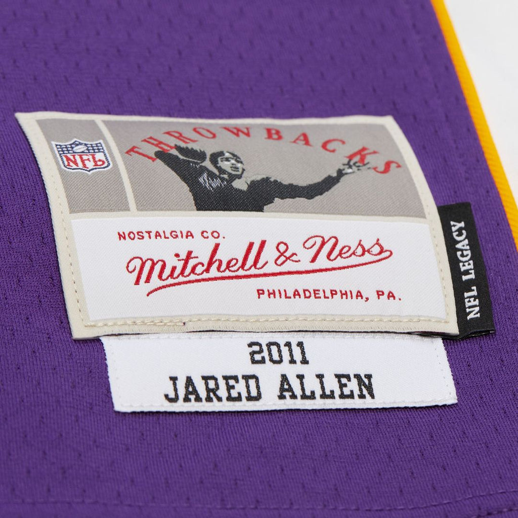 Minnesota Vikings Jared Allen Mitchell & Ness Purple 2011 Legacy Replica Jersey product image 5, provided for visual