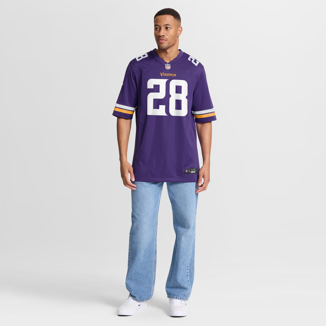Minnesota Vikings Adrian Peterson Nike Purple Team Retired Game Jersey product image 2, provided for visual reference and