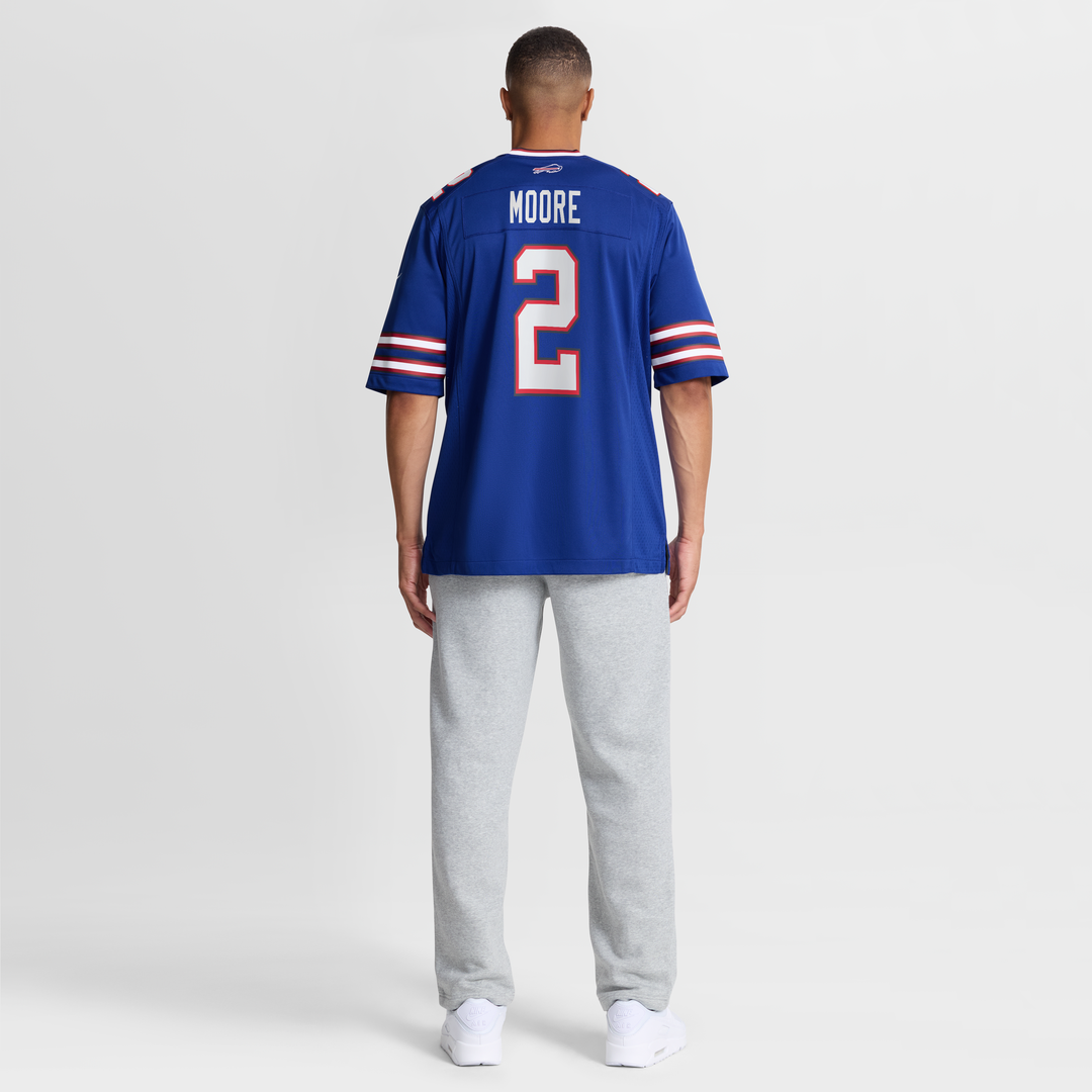 Buffalo Bills D.J. Moore Nike Royal Game Jersey product image 5, provided for visual reference and product detail review