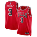 Chicago Bulls Nike Icon Edition Swingman Jersey - Red - Josh Giddey - Unisex product image 1, provided for visual reference