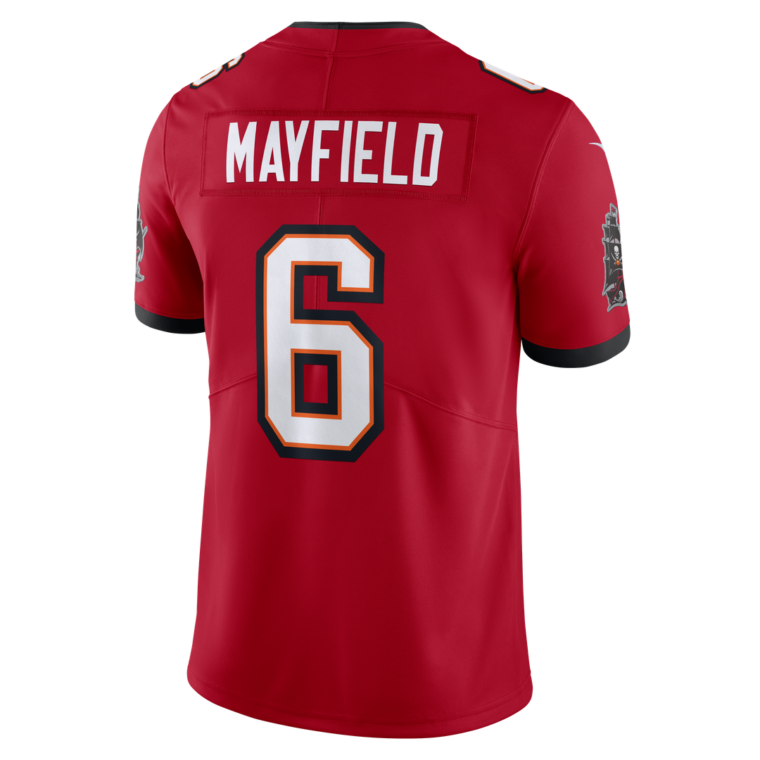 Tampa Bay Buccaneers Baker Mayfield Nike Red Vapor Untouchable Limited Jersey product image 7, provided for visual reference