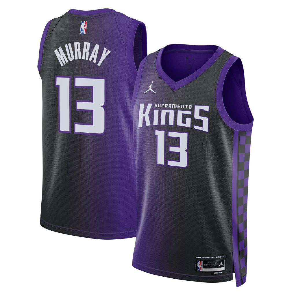 Sacramento Kings Jordan Brand Statement Edition Swingman Jersey - Purple - Keegan Murray - Unisex product image 1, provided