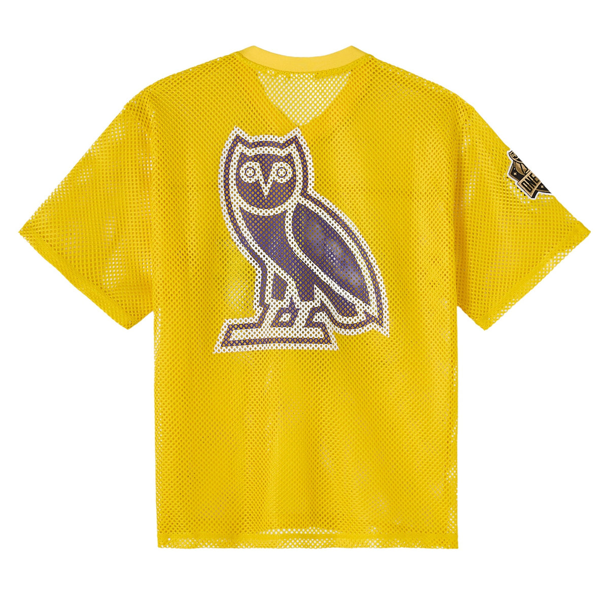Los Angeles Lakers X OVO Mesh Football Jersey - Mens product image 4