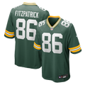 Green Bay Packers John FitzPatrick Nike Green Team Game Jersey product image 1, provided for visual reference and product