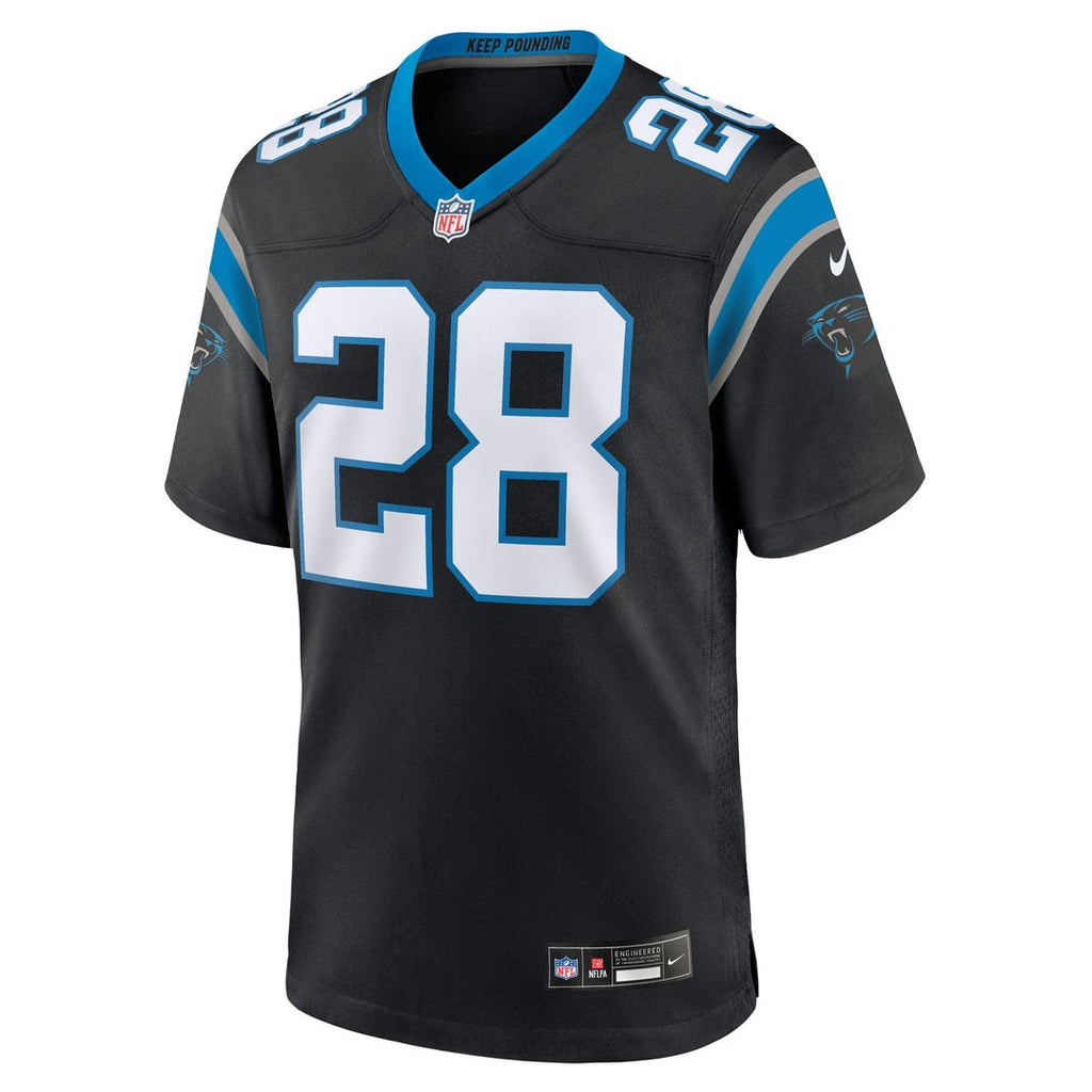 Carolina Panthers Damarri Mathis Nike Black Team Game Jersey product image 2, provided for visual reference and product