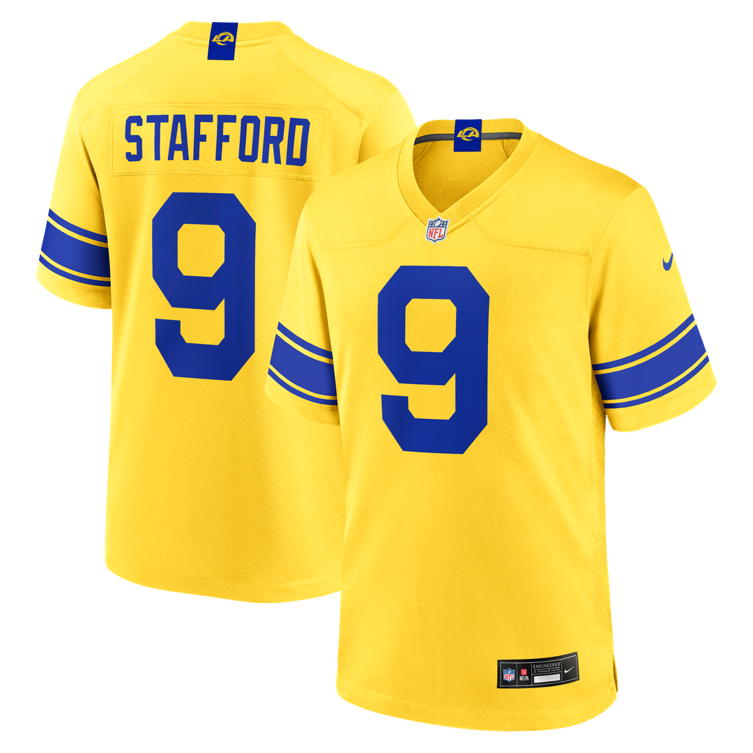 Los Angeles Rams Matthew Stafford Nike Classic Sol Game Jersey product image 4, provided for visual reference and product