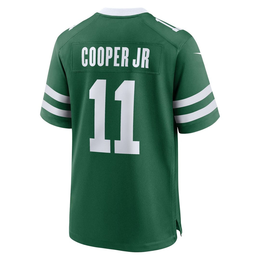 New York Jets Omar Cooper Jr. Nike Green Team Game Jersey product image 5, provided for visual reference and product detail