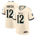 Jacksonville Jaguars Travis Hunter Nike Natural 2026 Rivalries Collection Game Jersey product image 1, provided for visual