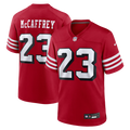 San Francisco 49ers Christian McCaffrey Nike Scarlet Alternate Game Player Jersey product image 1, provided for visual