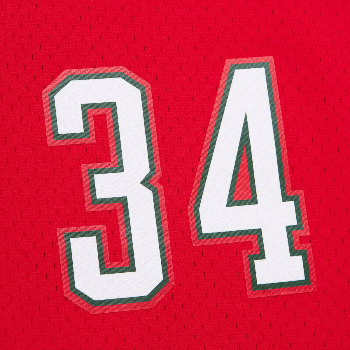 Milwaukee Bucks Mitchell & Ness Giannis Antetokounmpo 2014 Dark Alternate Authentic Jersey - Red product image 5, provided