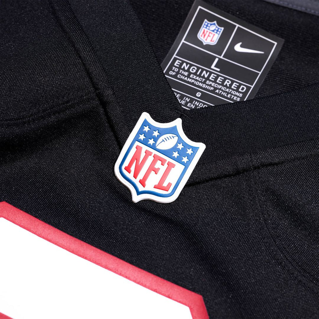 Atlanta Falcons Deion Sanders Nike Black Retired Player Alternate Game Jersey product image 4, provided for visual reference