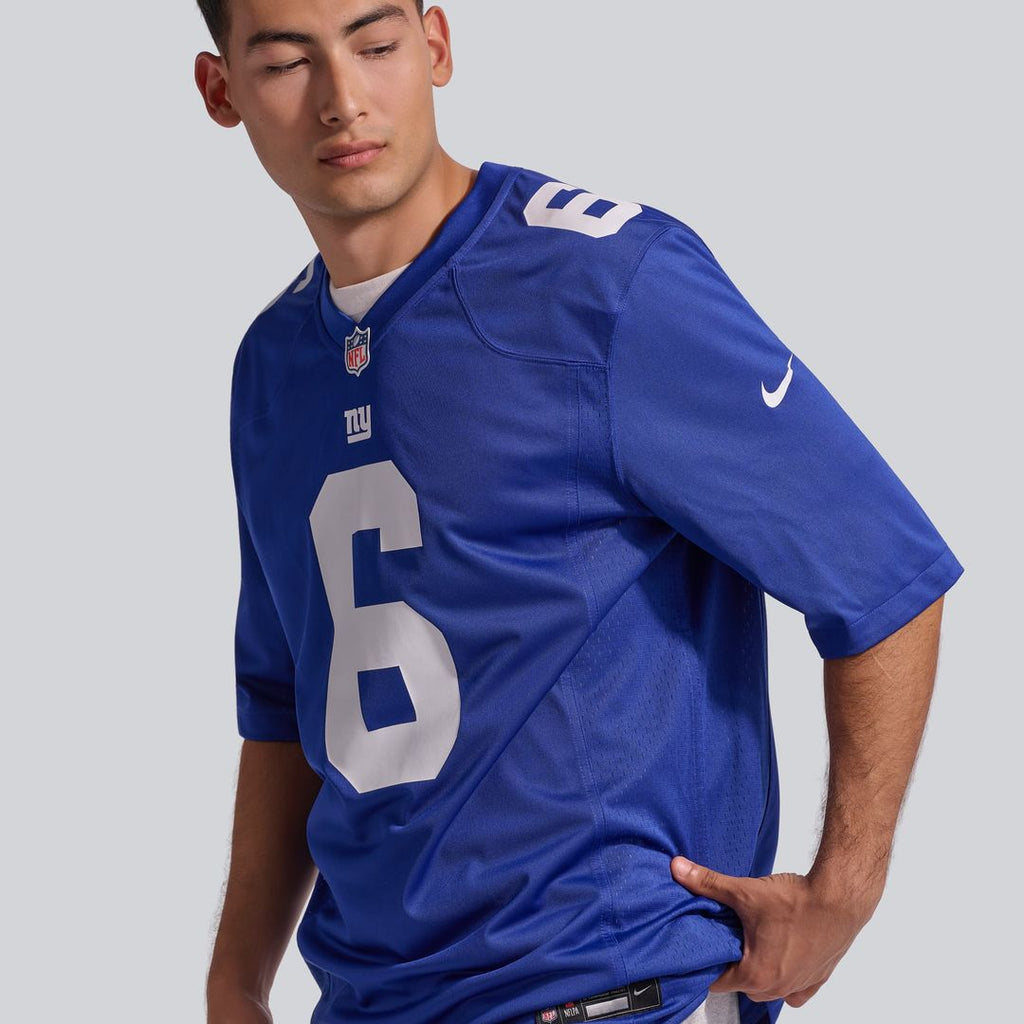 New York Giants Jaxson Dart Nike Red Alternate Century Red Game Jersey product image 21, provided for visual reference and