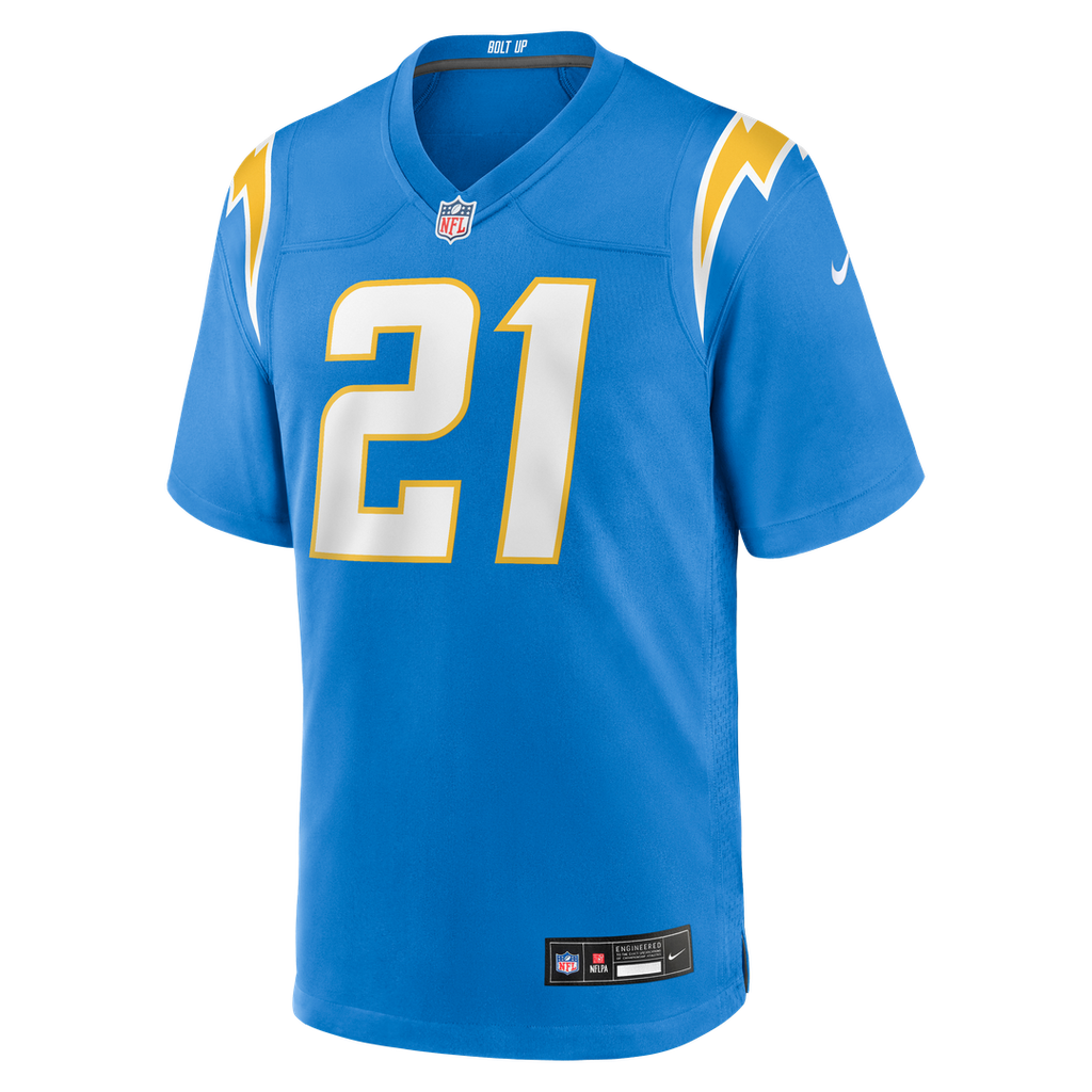 Los Angeles Chargers John Hadl Nike Powder Blue Game Retired Player Jersey product image 2, provided for visual reference