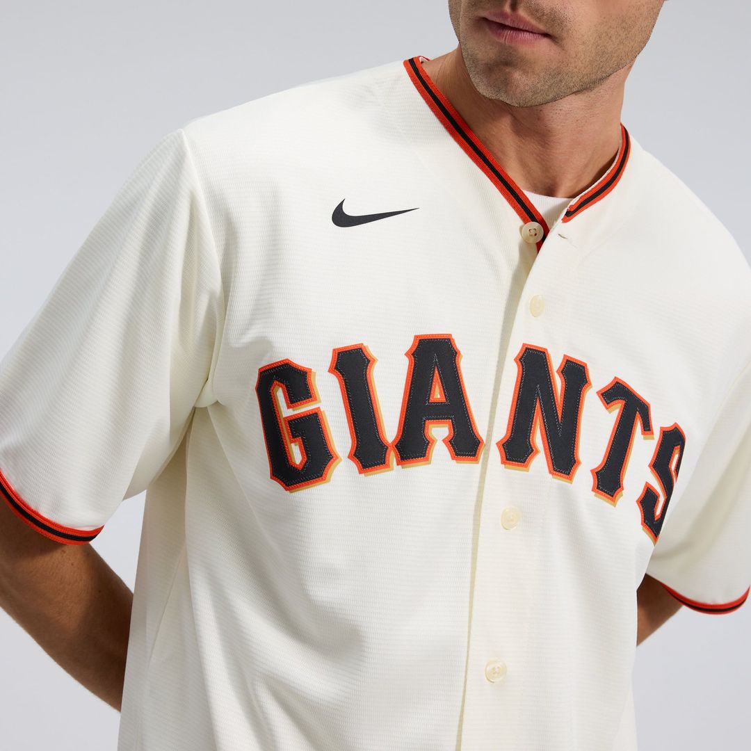 San Francisco Giants Nike Cream Home Replica Team Jersey product image 6, provided for visual reference and product detail