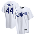 Los Angeles Dodgers Andy Pages Nike White Home Replica Jersey product image 1, provided for visual reference and product