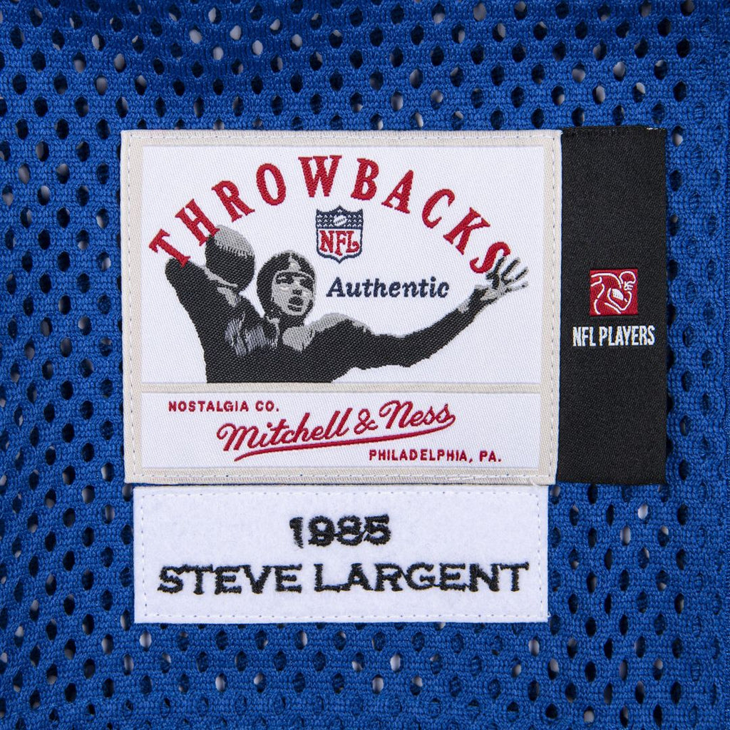 Seattle Seahawks 1985 Steve Largent Mitchell & Ness Royal Authentic Throwback Retired Player Jersey product image 4,