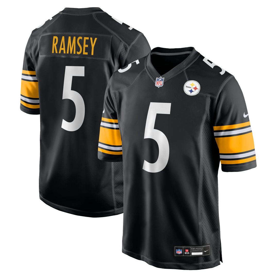 Pittsburgh Steelers Jalen Ramsey Nike Gold Alternate 1933 Throwback Game Jersey product image 7, provided for visual