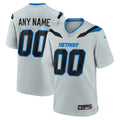 Detroit Lions Nike Silver 2026 Rivalries Collection Game Custom Jersey product image 1, provided for visual reference and