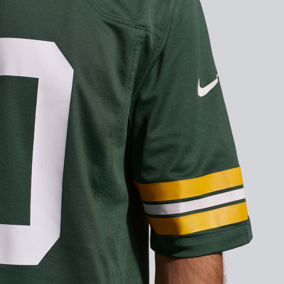 Green Bay Packers Jordan Love Nike Green Player Game Jersey product image 25, provided for visual reference and product