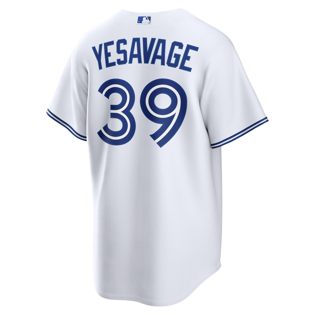 Toronto Blue Jays Trey Yesavage Nike White Home Replica Jersey product image 7, provided for visual reference and product