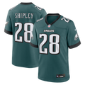 Philadelphia Eagles Will Shipley Nike Midnight Green Team Game Jersey product image 1, provided for visual reference and