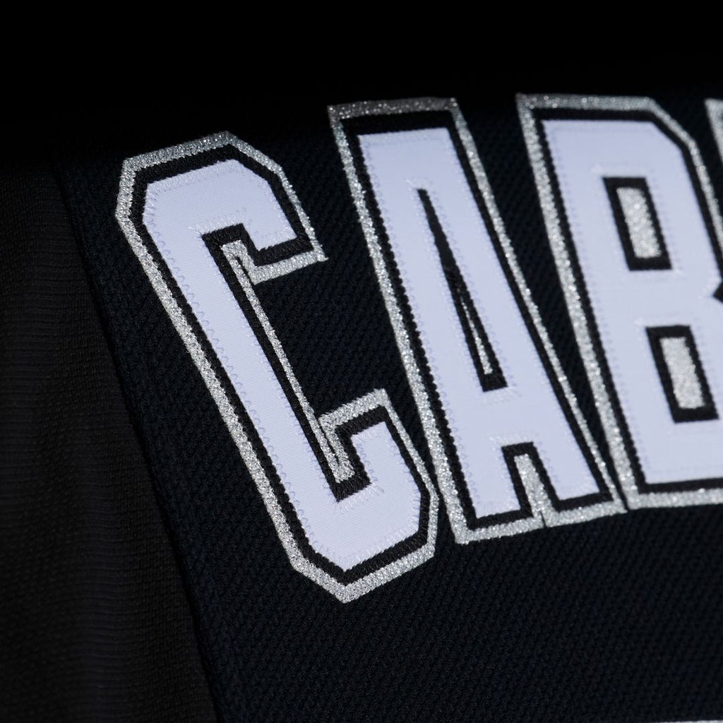 Florida Marlins Miguel Cabrera Mitchell & Ness Black 2003 Cooperstown Mesh Batting Practice Button-Up Jersey product image