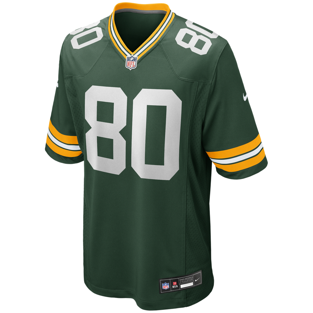 Green Bay Packers Donald Driver Nike Green Game Retired Player Jersey product image 2, provided for visual reference and
