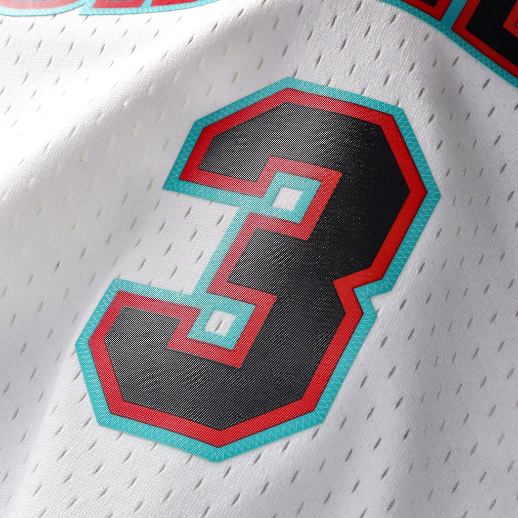 Vancouver Grizzlies Mitchell & Ness Shareef Abdur-Rahim 2000 Swingman Authentic Jersey - White product image 5, provided for