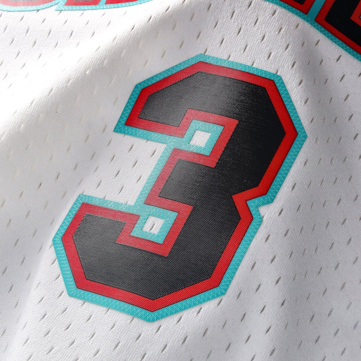 Vancouver Grizzlies Mitchell & Ness Shareef Abdur-Rahim 2000 Swingman Authentic Jersey - White product image 5, provided for