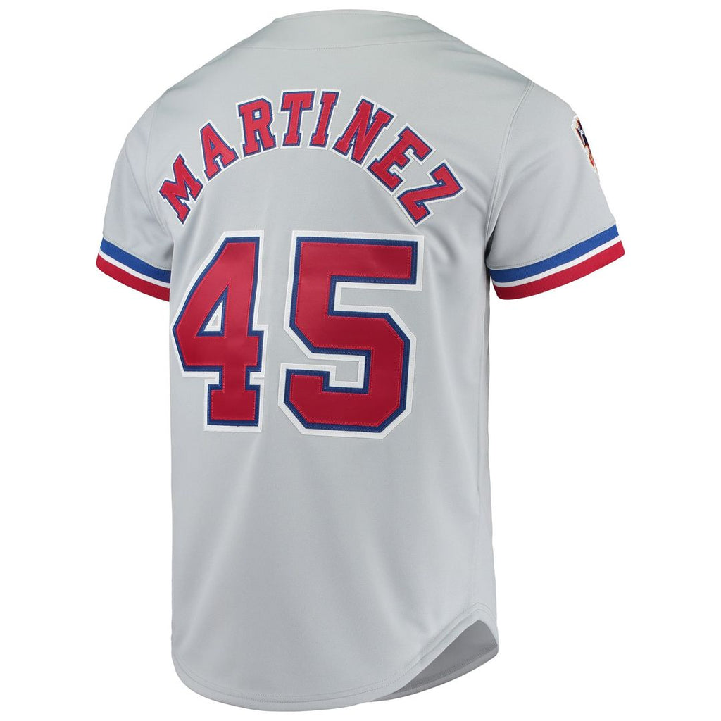 Montreal Expos Pedro Martinez Mitchell & Ness Gray Cooperstown Collection Authentic Jersey product image 3, provided for
