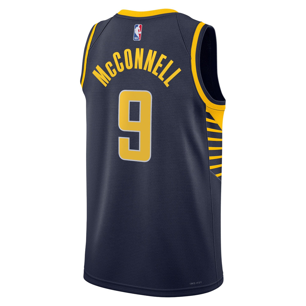 Indiana Pacers Nike Icon Edition Swingman Jersey - Navy - T.J. McConnell - Unisex product image 3, provided for visual
