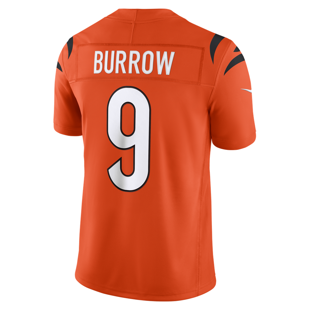Cincinnati Bengals Joe Burrow Nike Black Team Vapor F.U.S.E. Stitched Limited Jersey product image 32, provided for visual