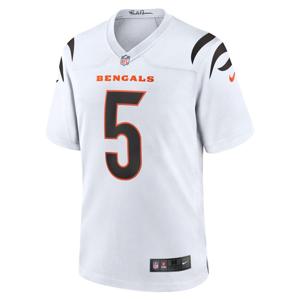 Cincinnati Bengals T-Shirt Higgins Nike White Game Jersey product image 5, provided for visual reference and product detail