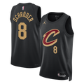 Cleveland Cavaliers Jordan Brand Statement Edition Swingman Jersey - Black - Dennis Schröder - Unisex product image 1,