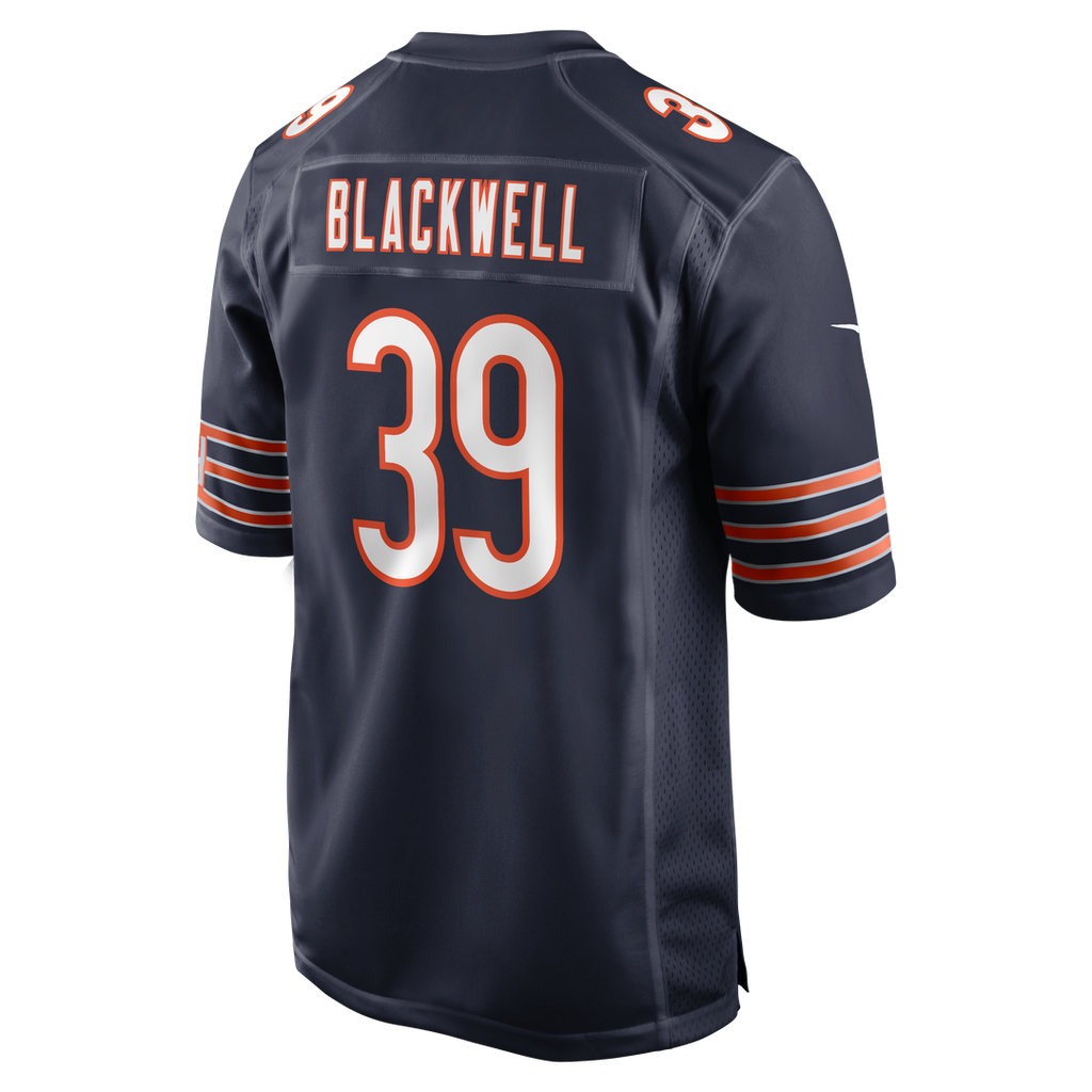 Chicago Bears Josh Blackwell Nike Navy Game Player Jersey product image 3, provided for visual reference and product detail