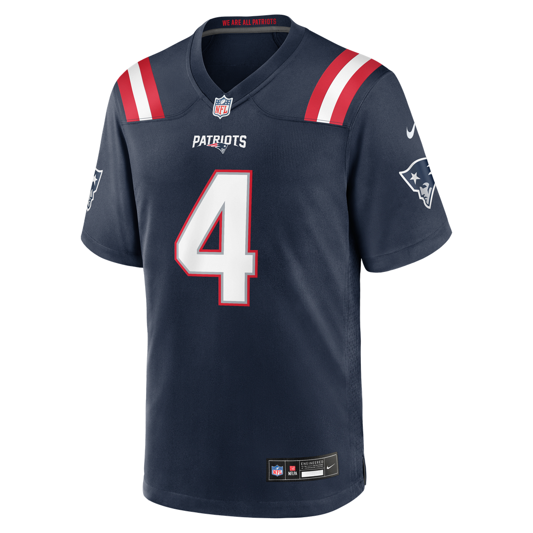 New England Patriots Adam Vinatieri Nike Navy Team Retired Game Jersey product image 4, provided for visual reference and