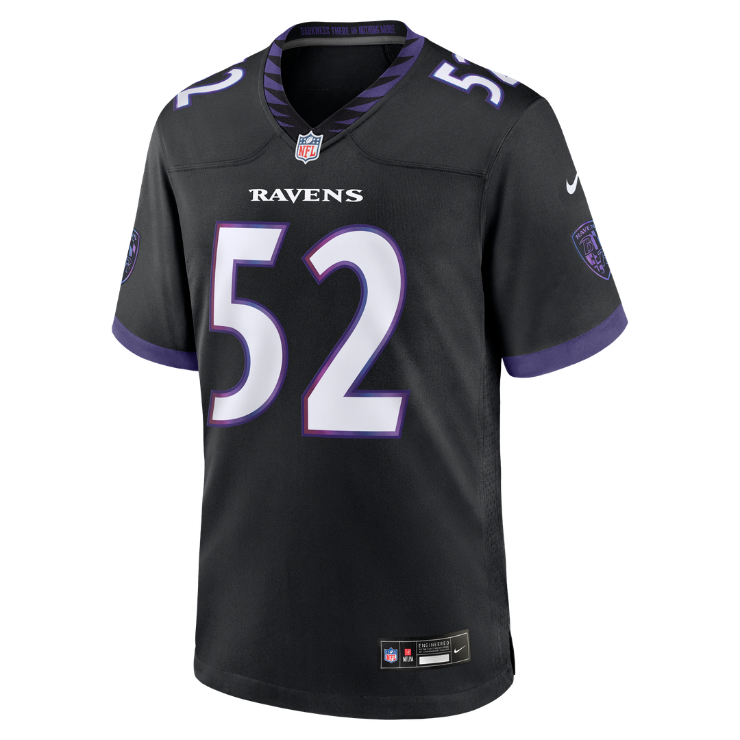 Baltimore Ravens Ray Lewis Nike Black Alternate Retired Player Game Jersey product image 6, provided for visual reference