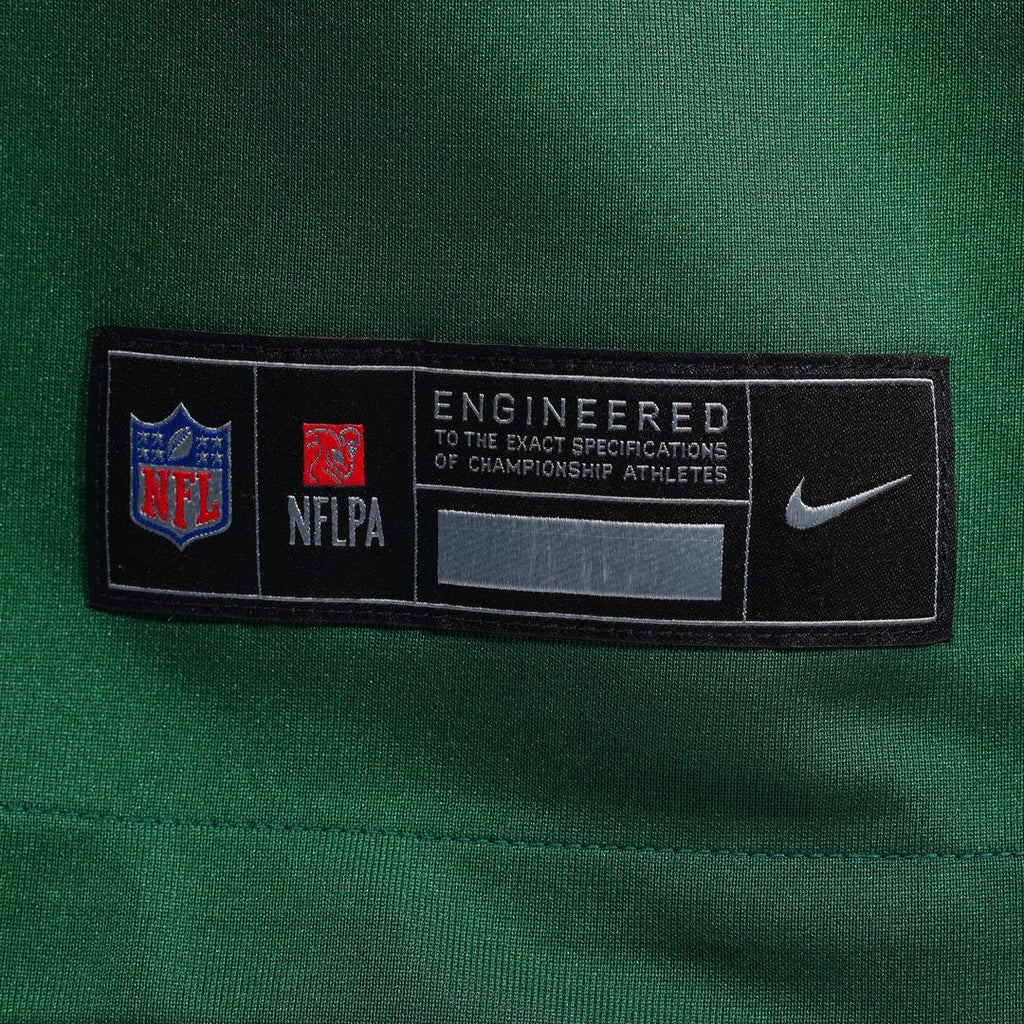 New York Jets Geno Smith Nike Legacy Green Game Jersey product image 8, provided for visual reference and product detail