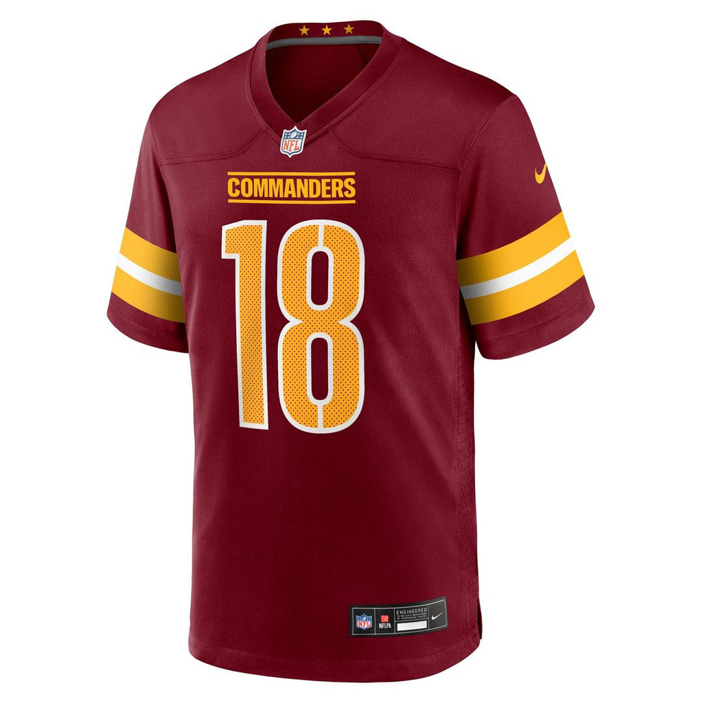 Washington Commanders Tyler Owens Nike Burgundy Team Game Jersey product image 2, provided for visual reference and product