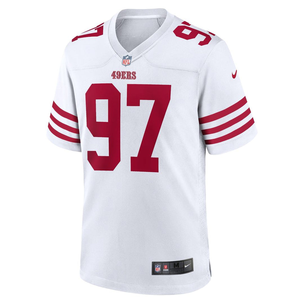 San Francisco 49ers Nick Bosa Nike Scarlet Player Game Jersey product image 18, provided for visual reference and product