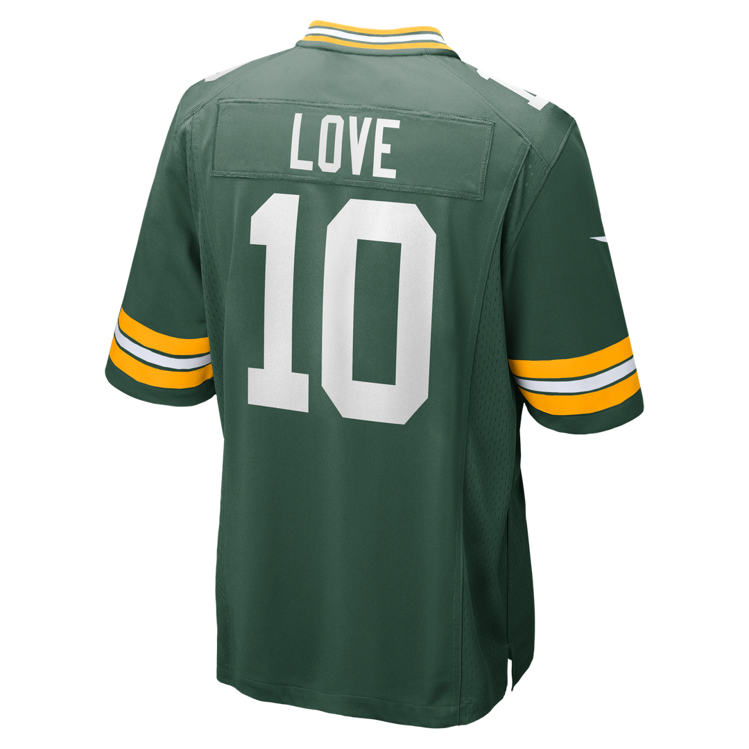 Green Bay Packers Jordan Love Nike White Game Jersey product image 13, provided for visual reference and product detail